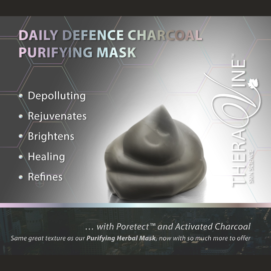 Theravine Professional Charcoal Purifying Mask 250ml image 2